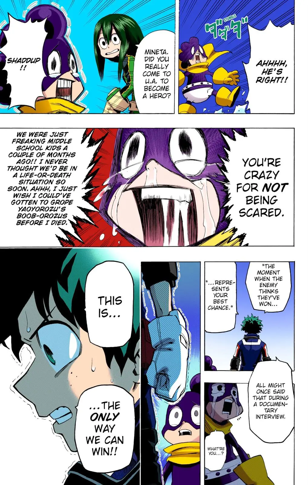 My Hero Academia, chapter 15, page 13
