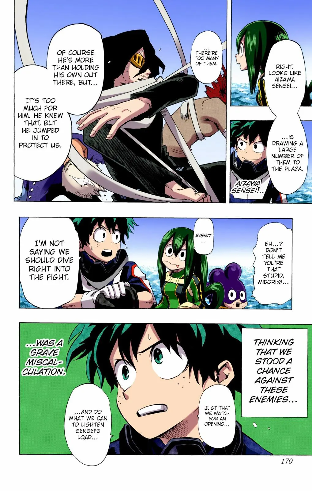 My Hero Academia, chapter 16, page 2