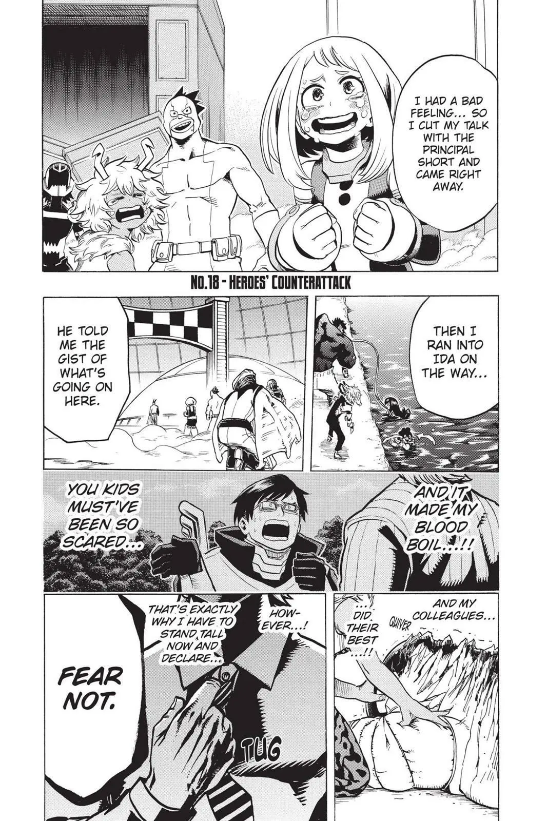 My Hero Academia, chapter 18, page 7