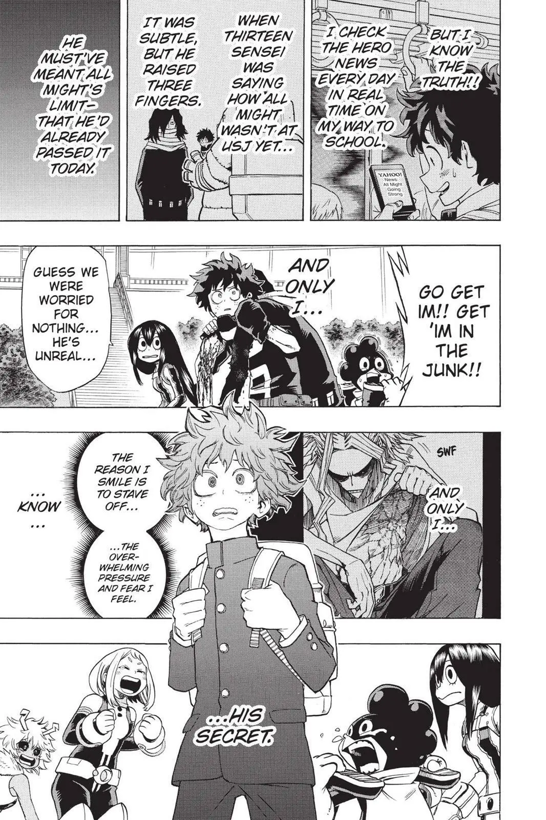 My Hero Academia, chapter 18, page 16