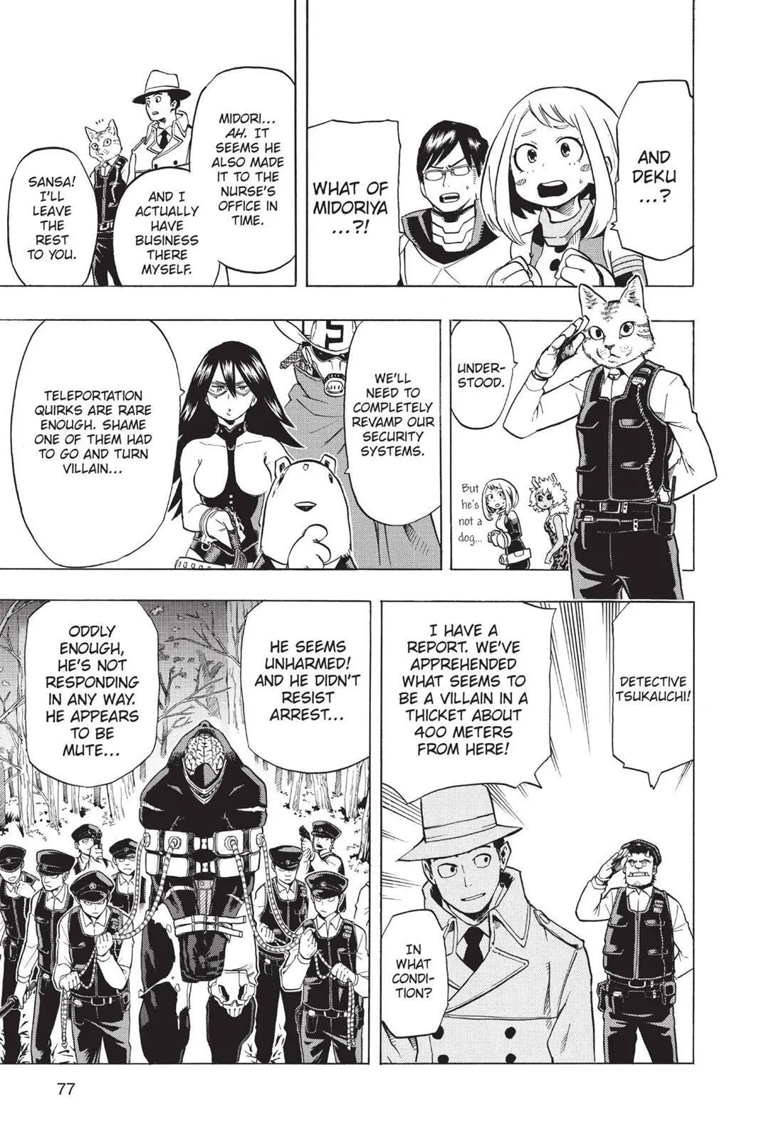 My Hero Academia, chapter 21, page 11