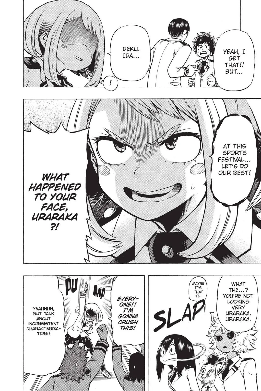My Hero Academia, chapter 22, page 10