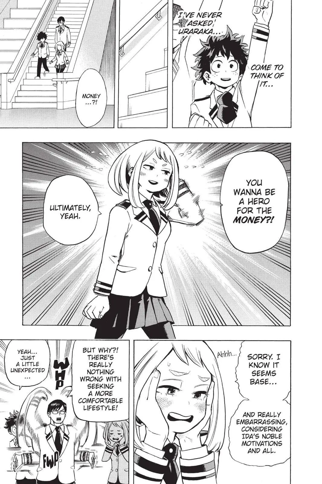 My Hero Academia, chapter 22, page 11