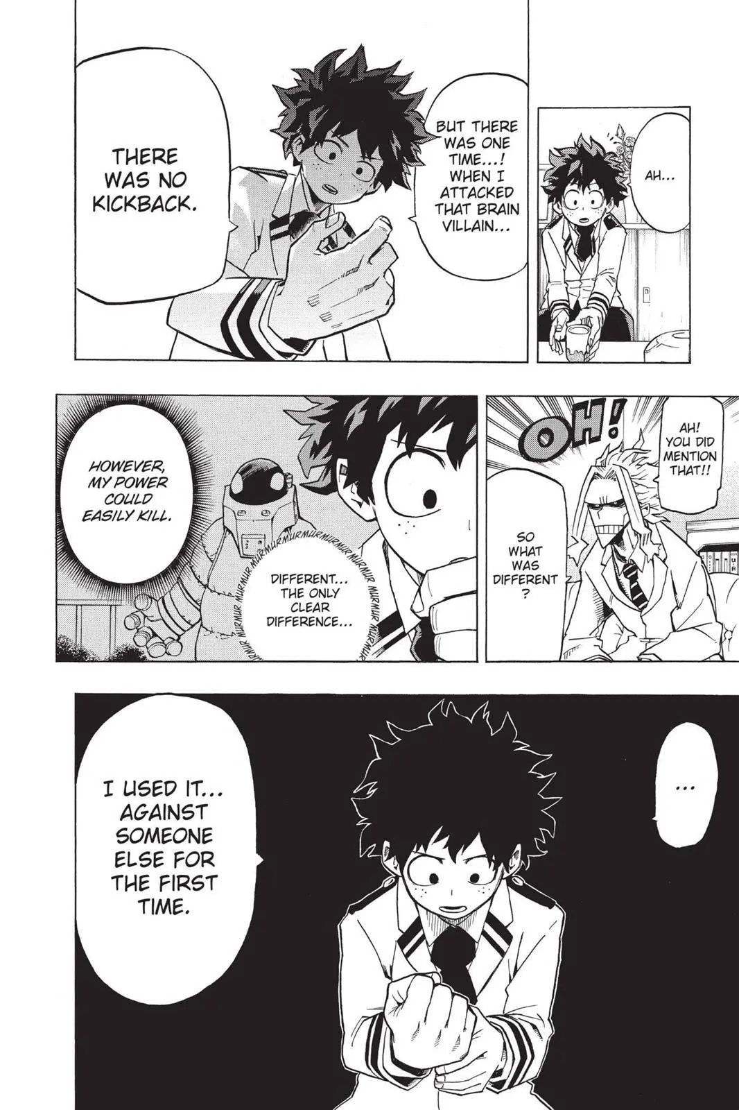 My Hero Academia, chapter 22, page 16
