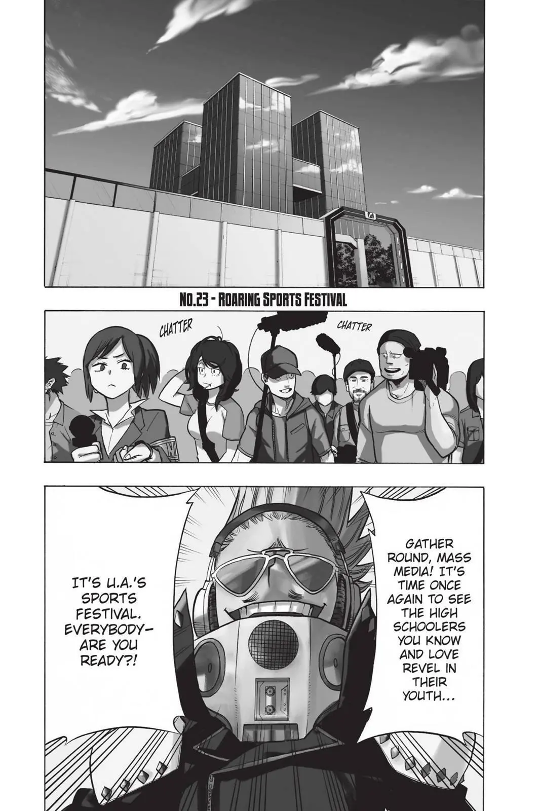 My Hero Academia, chapter 23, page 1