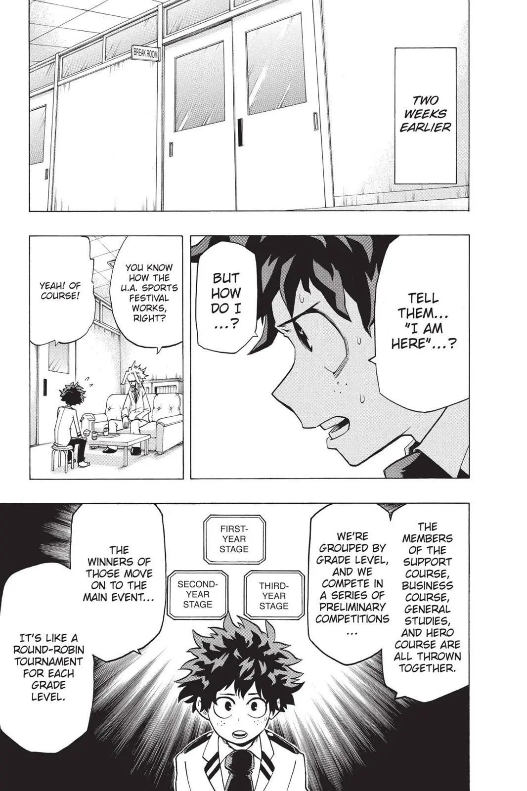My Hero Academia, chapter 23, page 4