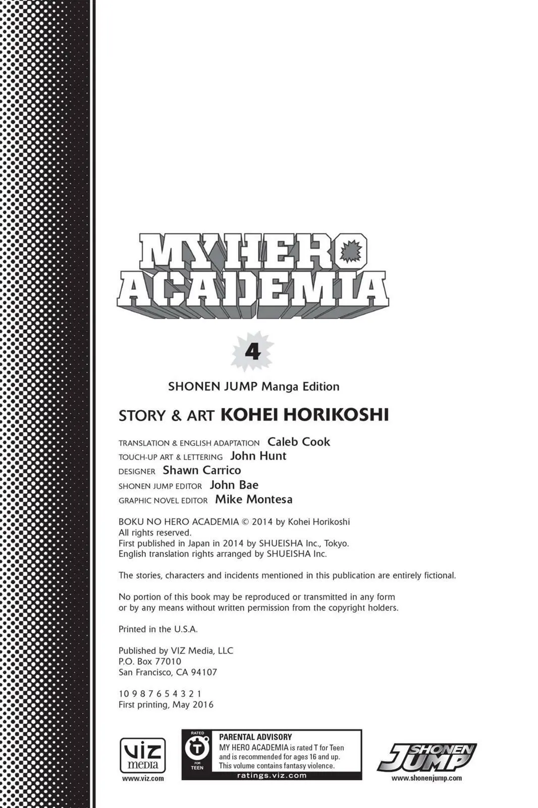 My Hero Academia, chapter 27, page 3