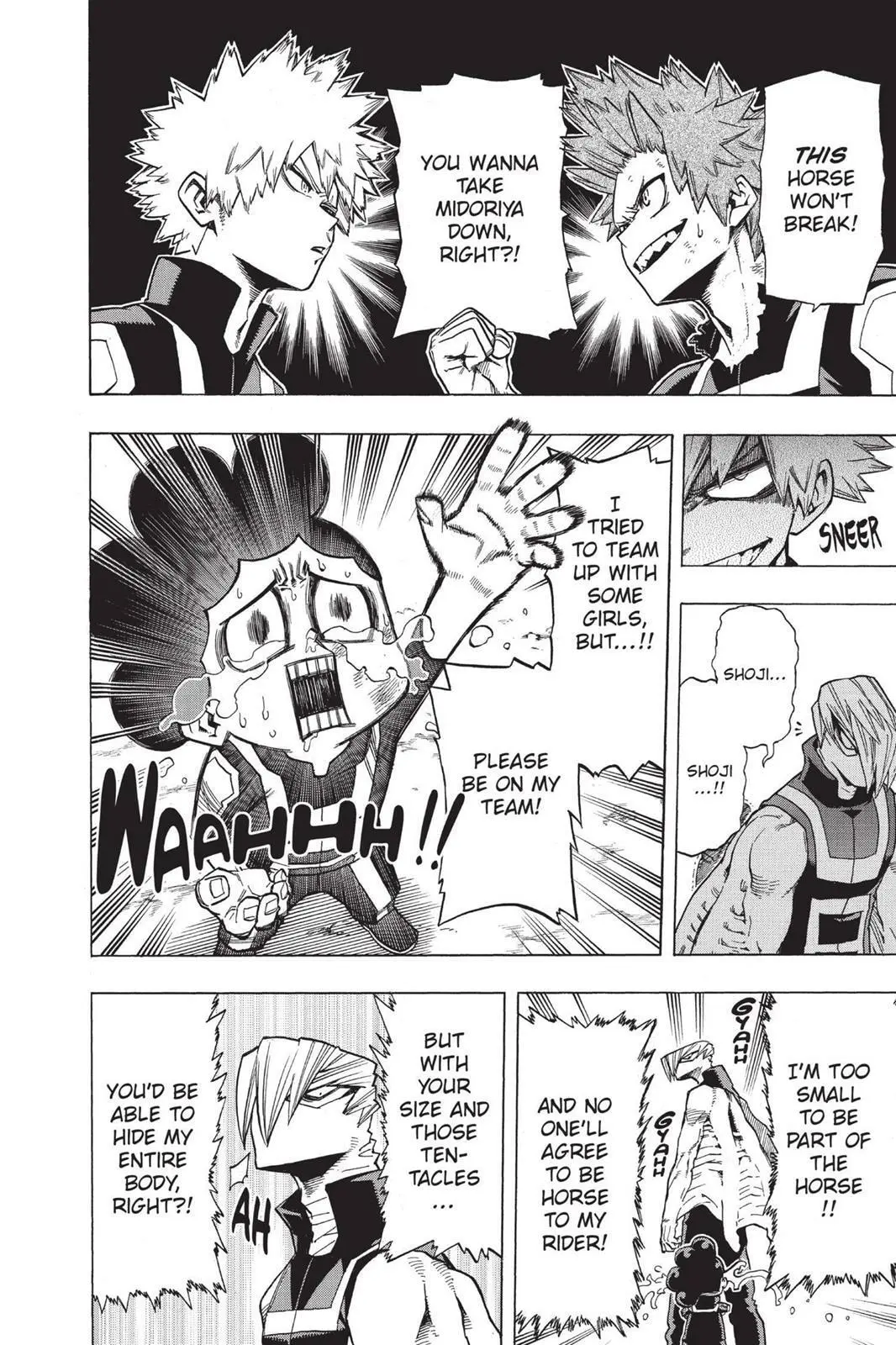 My Hero Academia, chapter 27, page 14