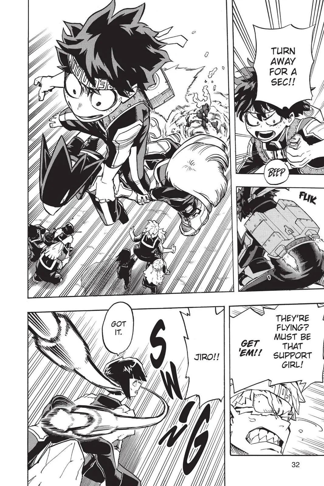 My Hero Academia, chapter 28, page 6