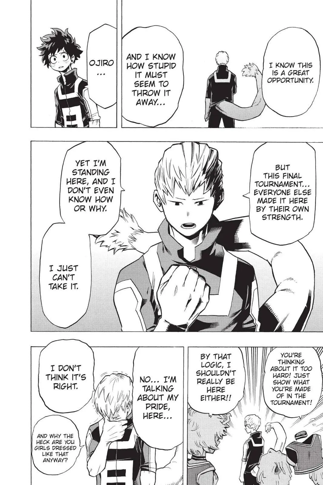 My Hero Academia, chapter 32, page 4
