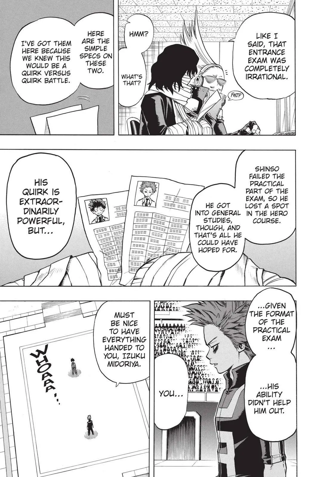 My Hero Academia, chapter 33, page 3