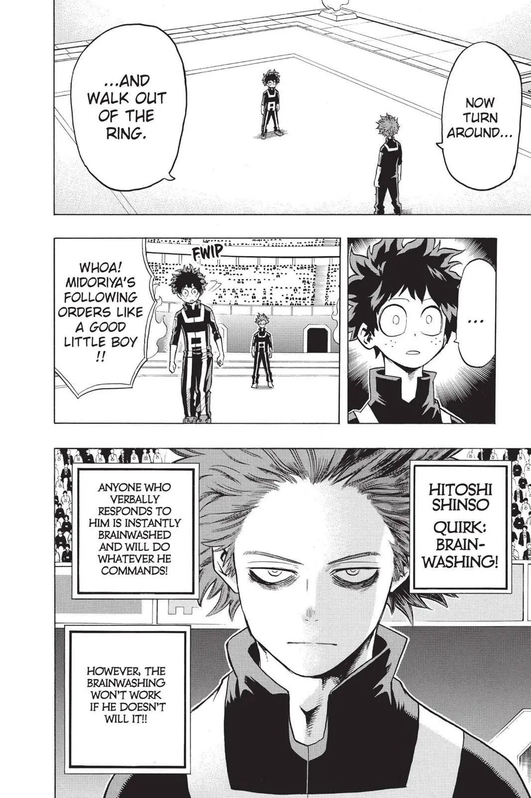 My Hero Academia, chapter 33, page 4
