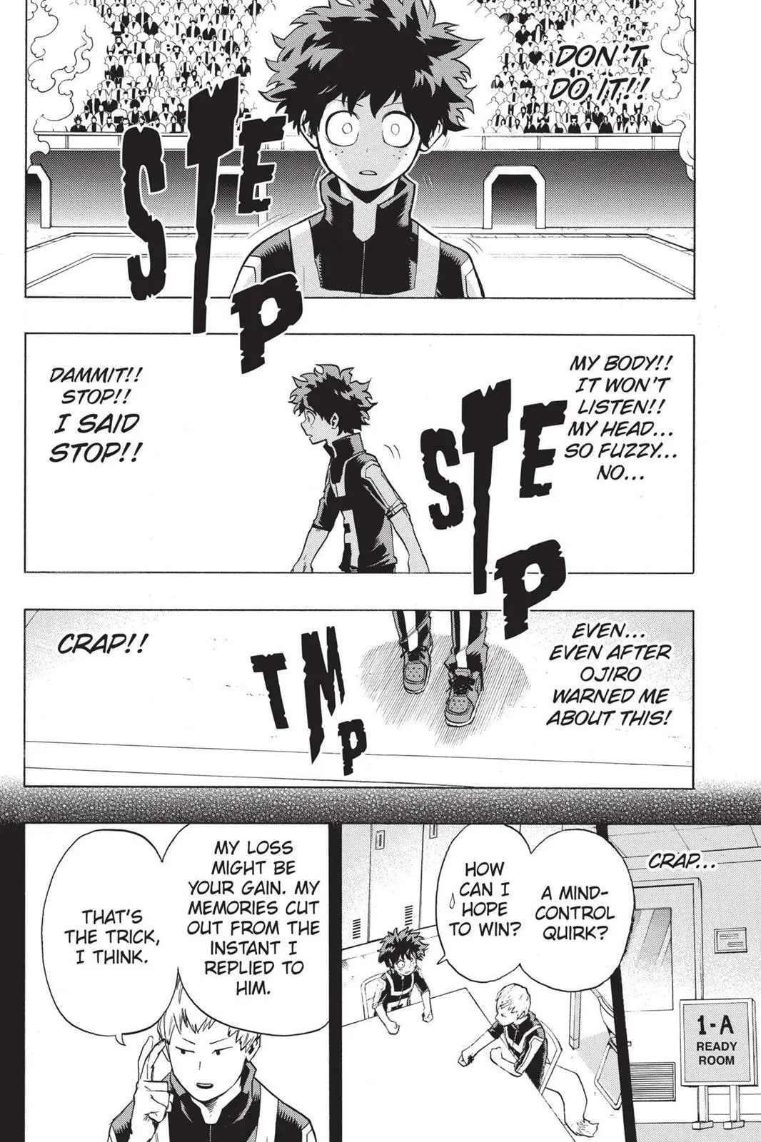 My Hero Academia, chapter 33, page 6