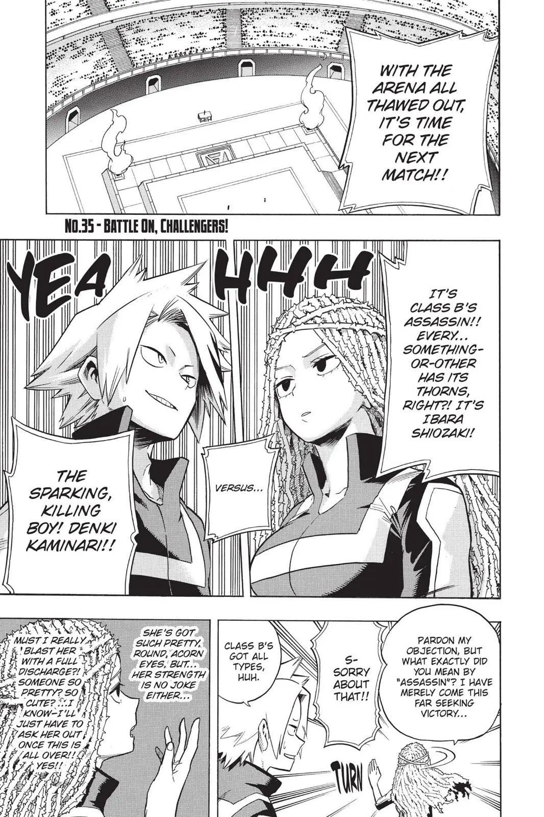 My Hero Academia, chapter 35, page 1