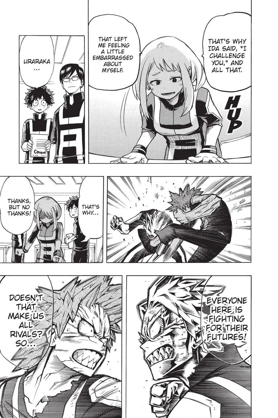 My Hero Academia, chapter 35, page 17