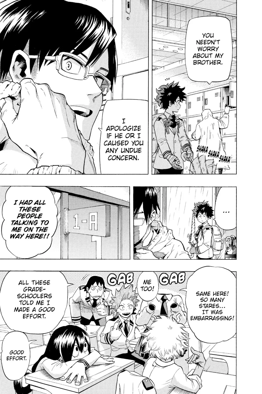 My Hero Academia, chapter 45, page 3