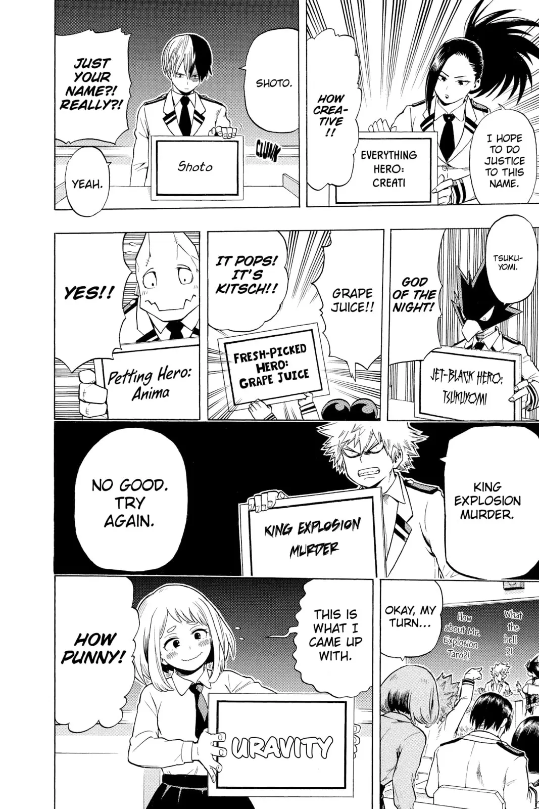My Hero Academia, chapter 45, page 14