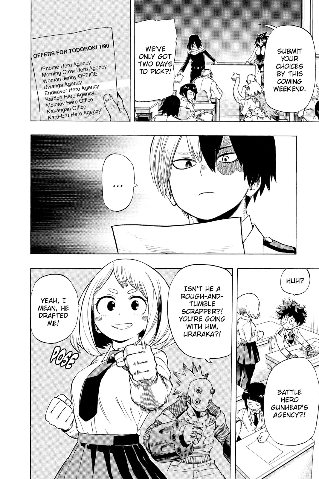 My Hero Academia, chapter 46, page 4