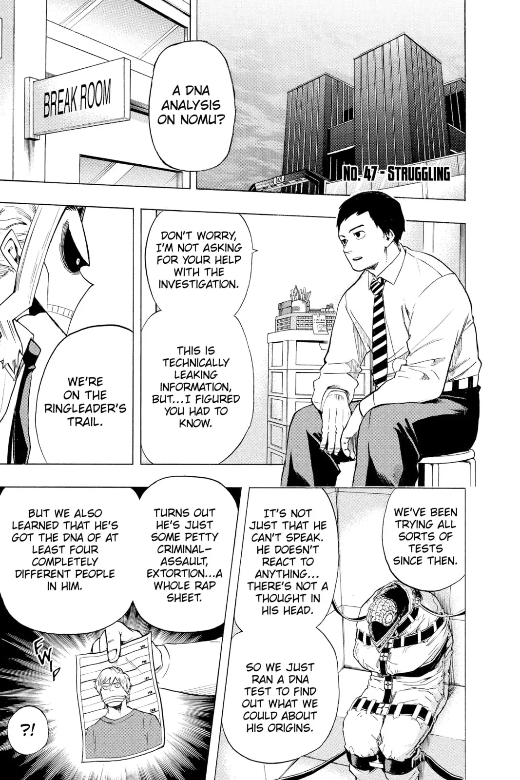 My Hero Academia, chapter 47, page 1