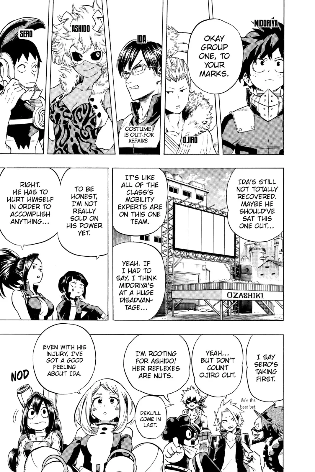 My Hero Academia, chapter 58, page 13