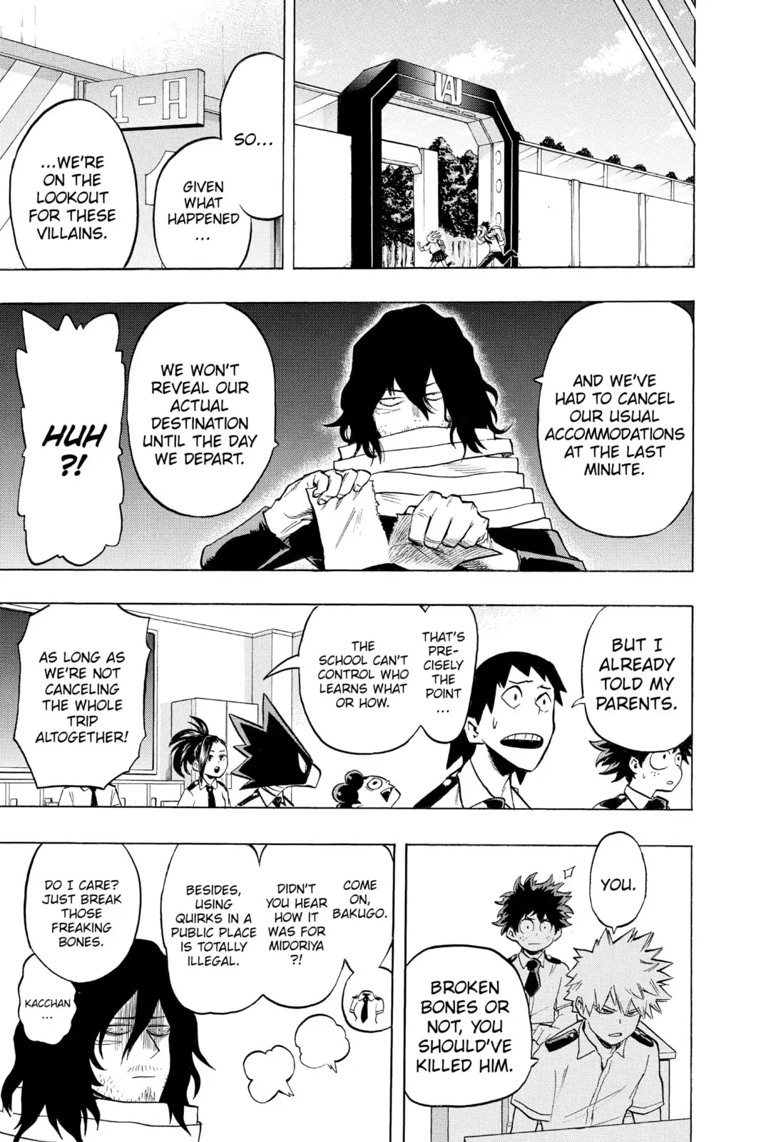 My Hero Academia, chapter 70, page 7