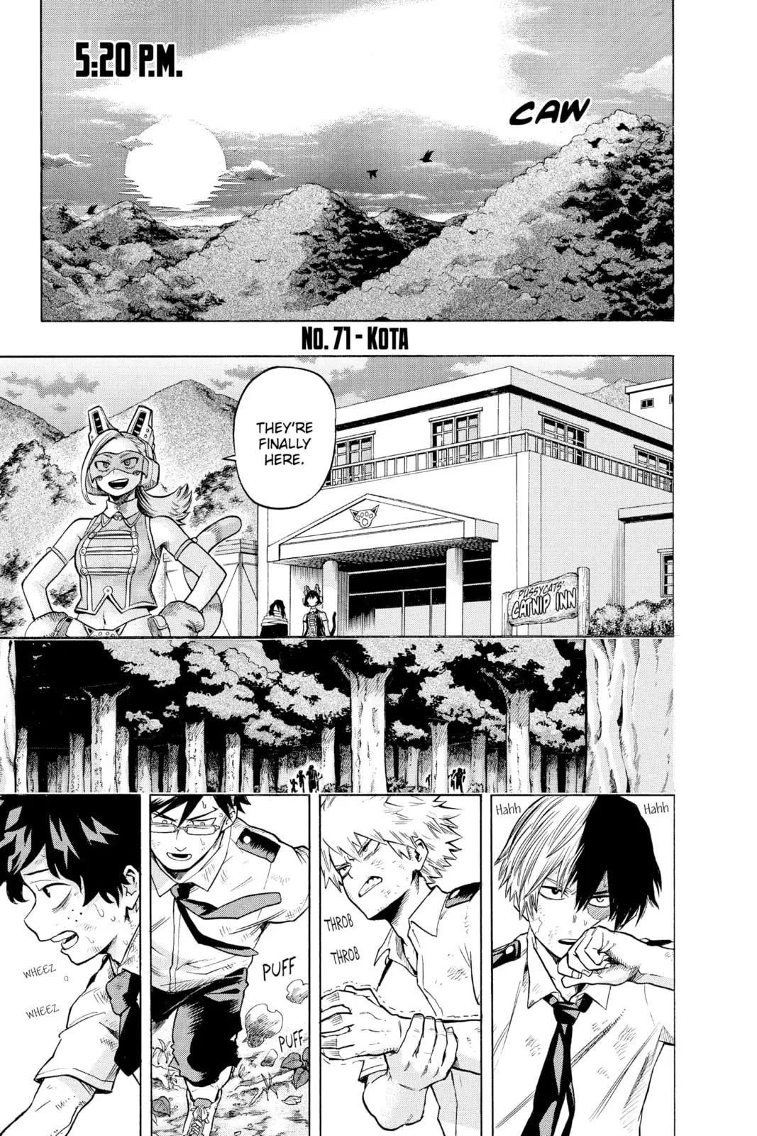 My Hero Academia, chapter 71, page 1