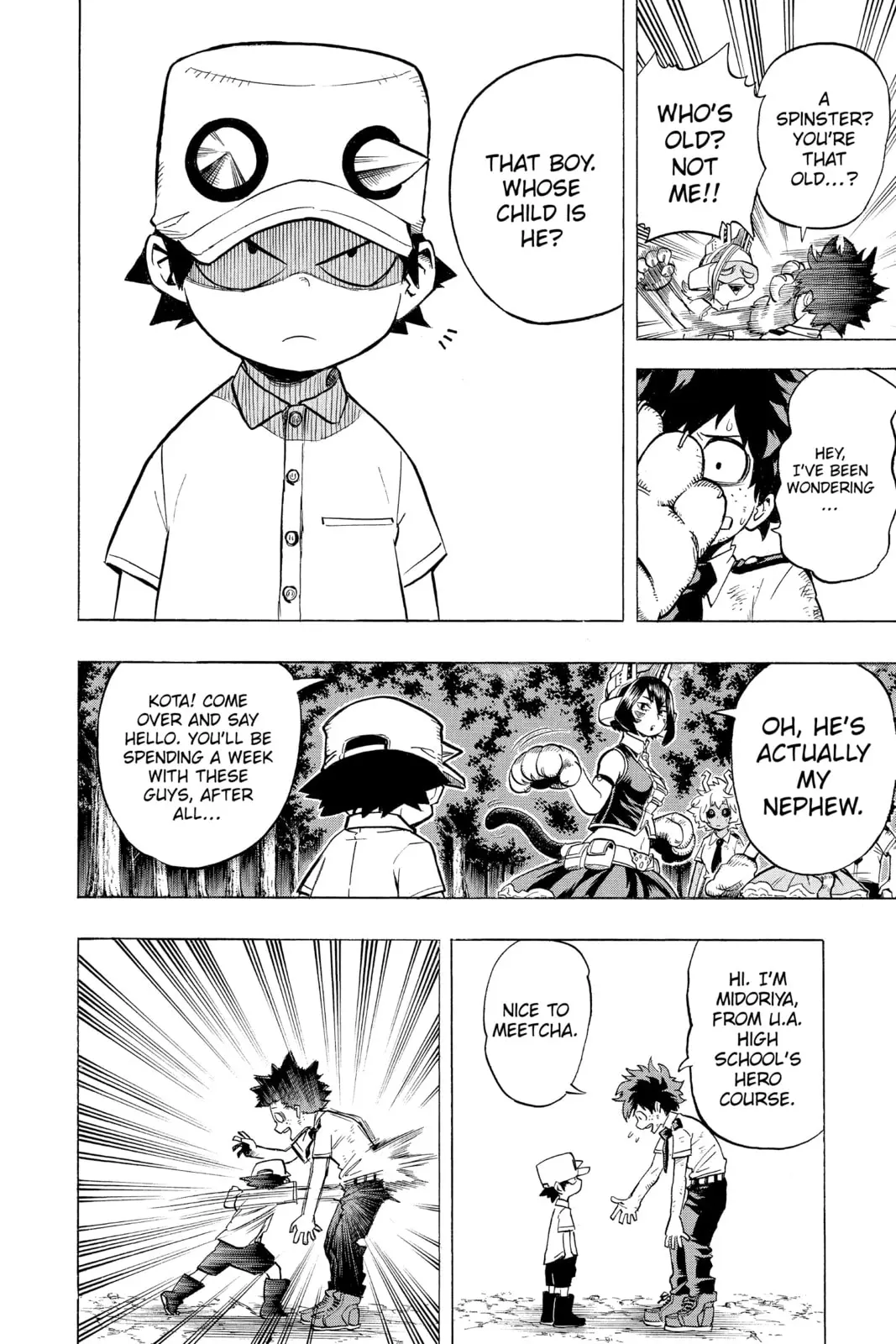 My Hero Academia, chapter 71, page 4