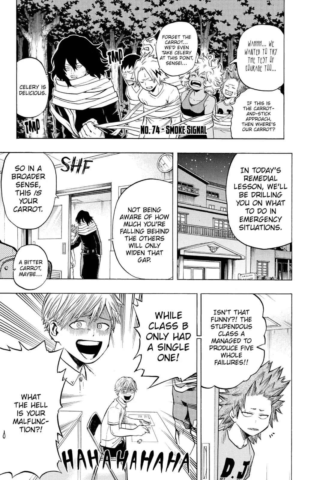 My Hero Academia, chapter 74, page 1