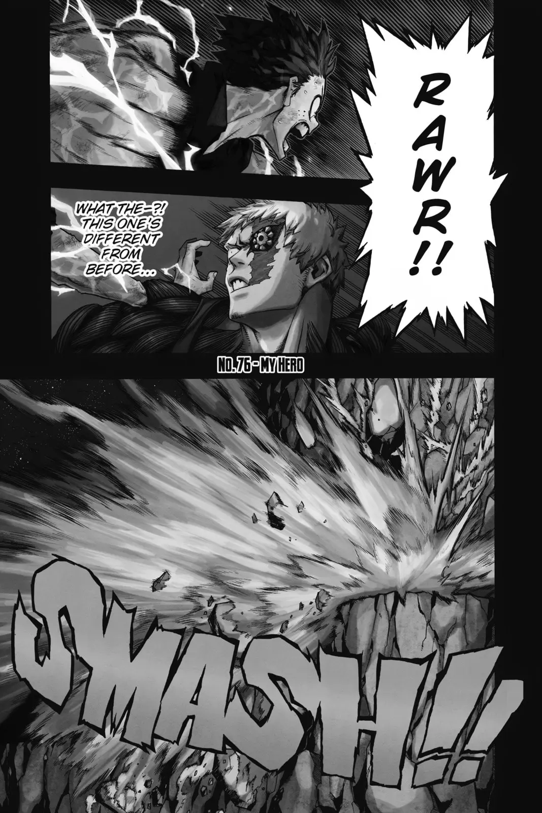 My Hero Academia, chapter 76, page 1