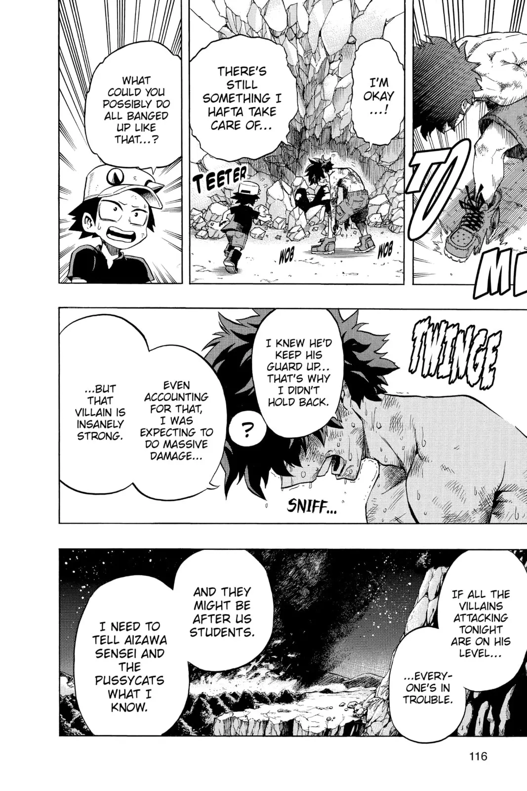 My Hero Academia, chapter 77, page 4