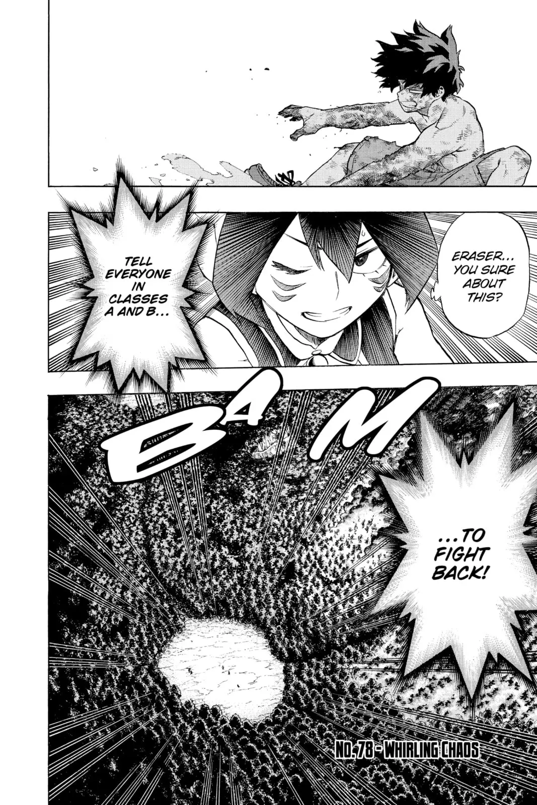 My Hero Academia, chapter 78, page 2