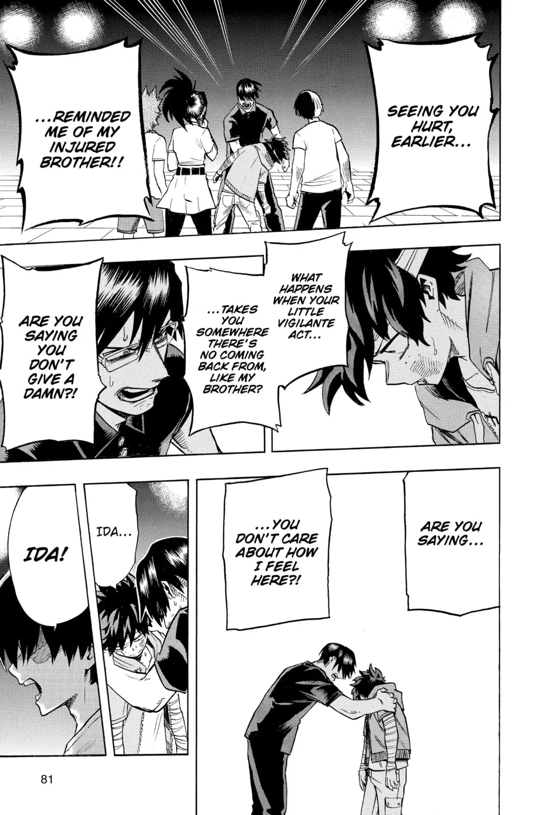 My Hero Academia, chapter 84, page 13