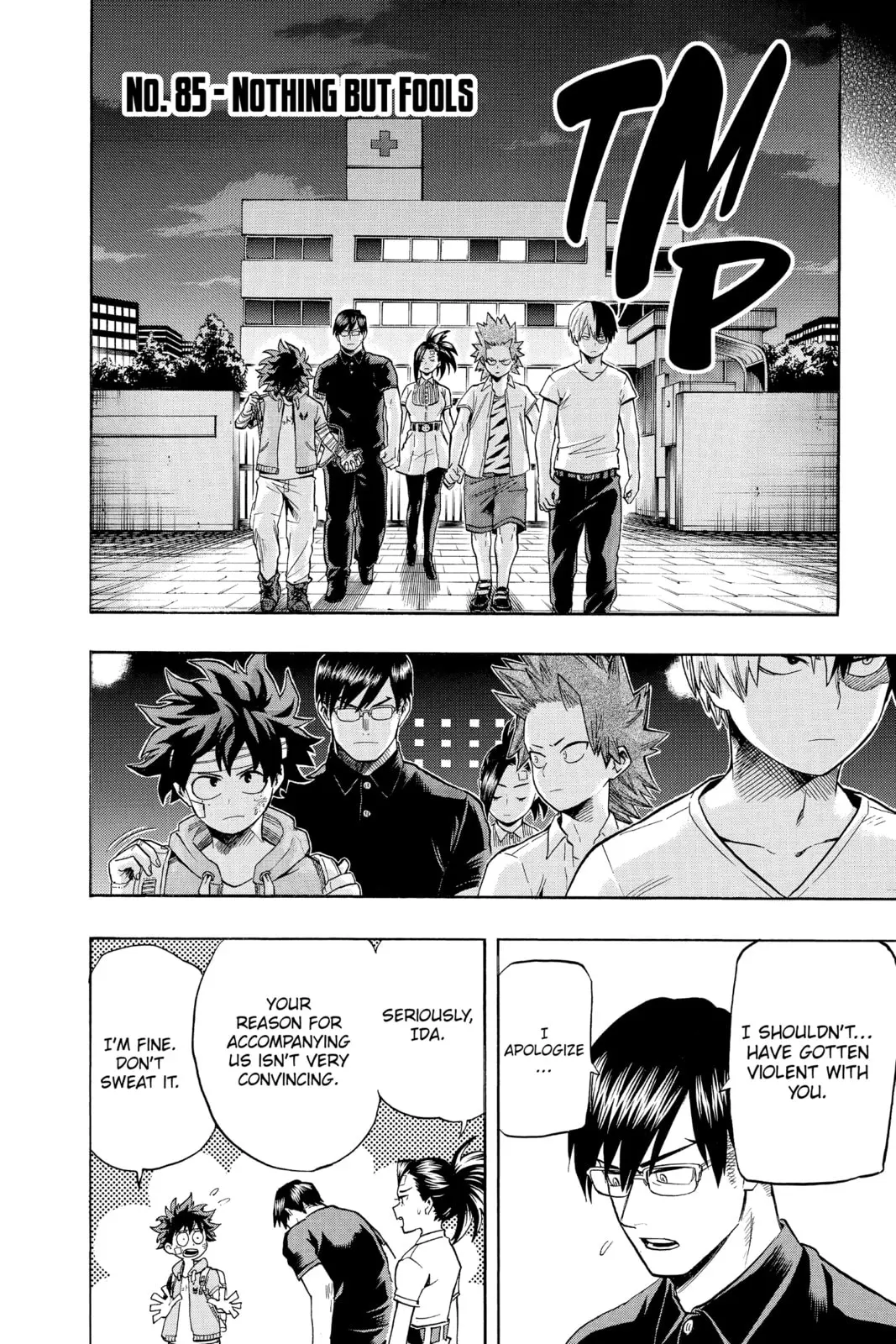 My Hero Academia, chapter 85, page 2