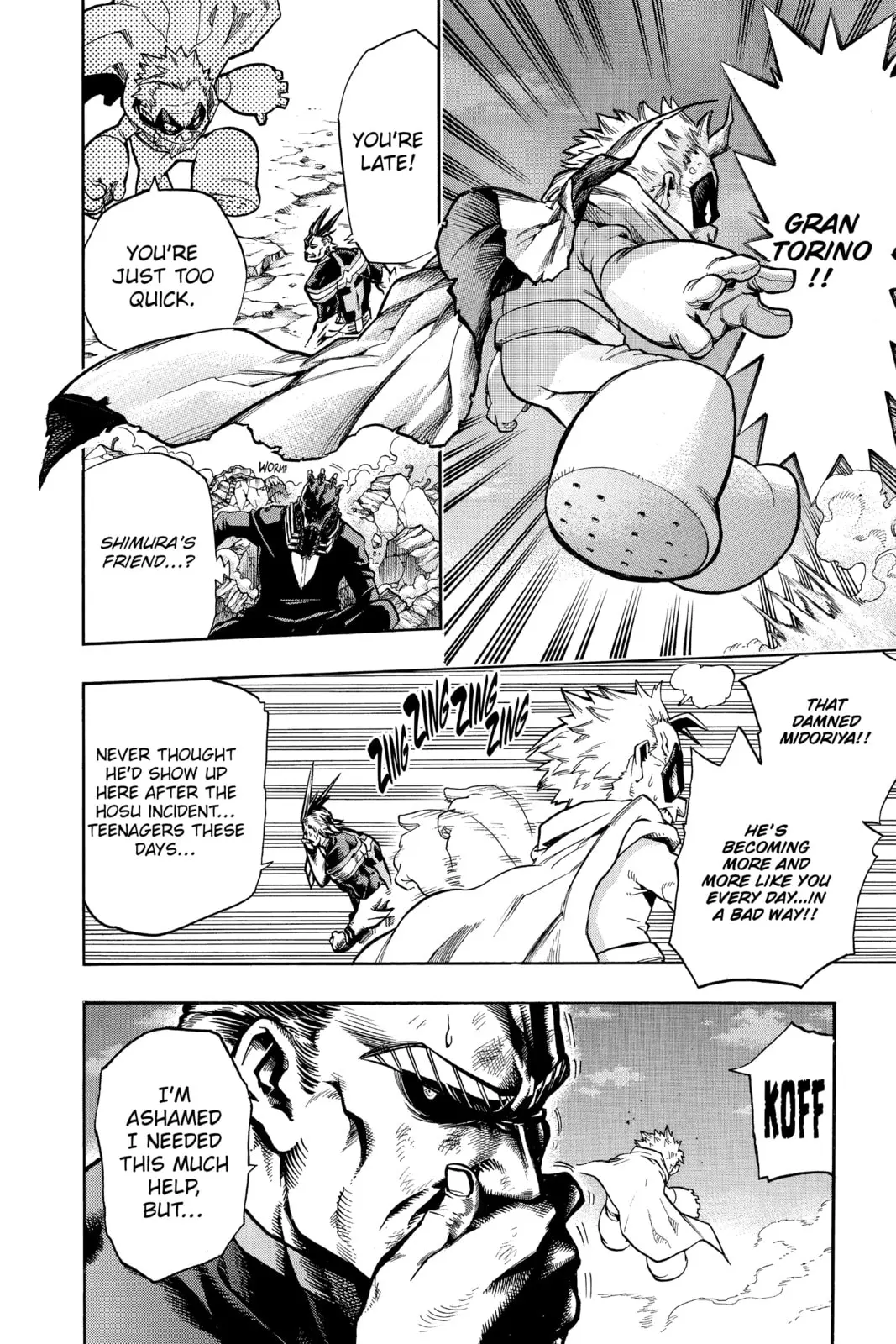 My Hero Academia, chapter 91, page 7