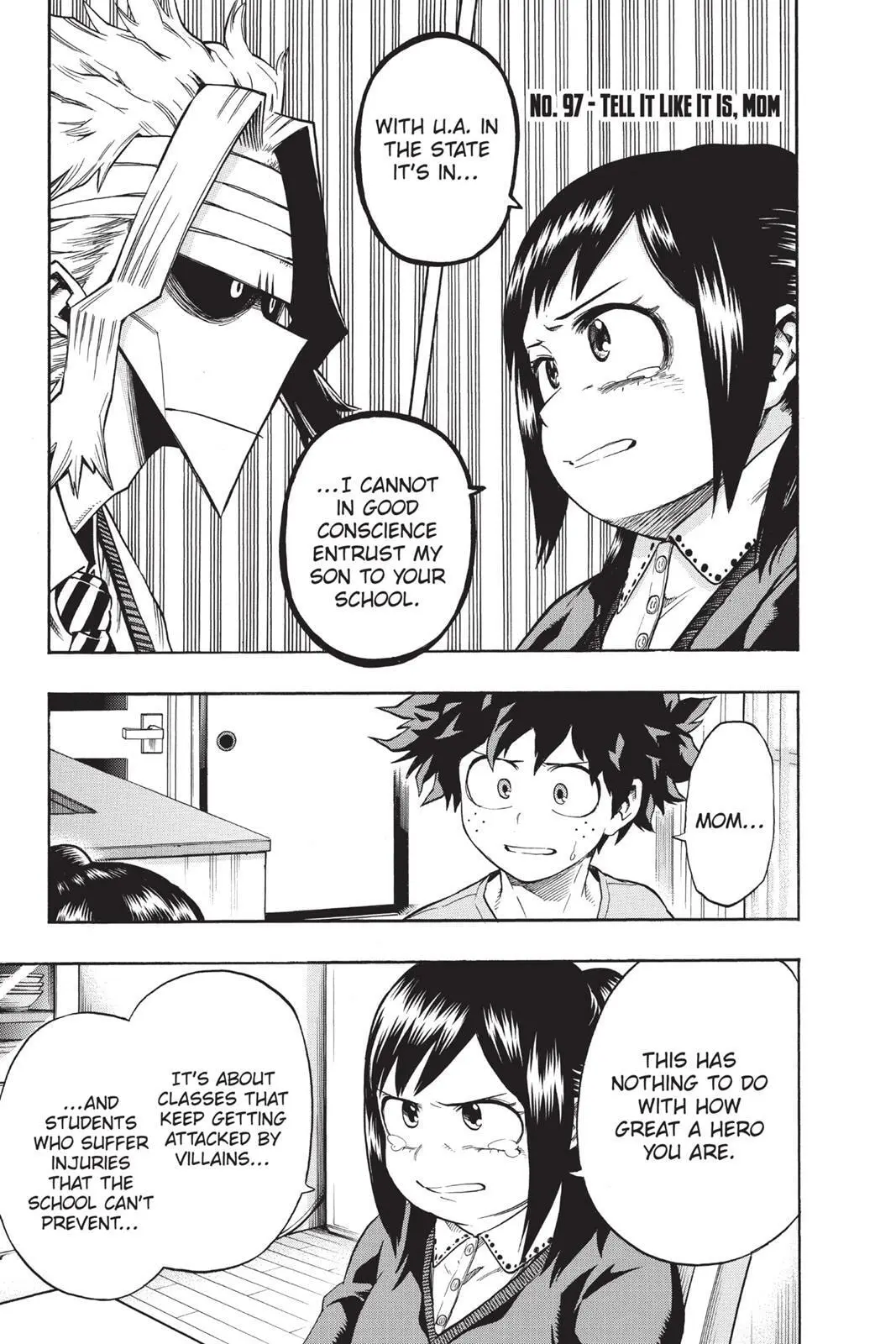 My Hero Academia, chapter 97, page 1
