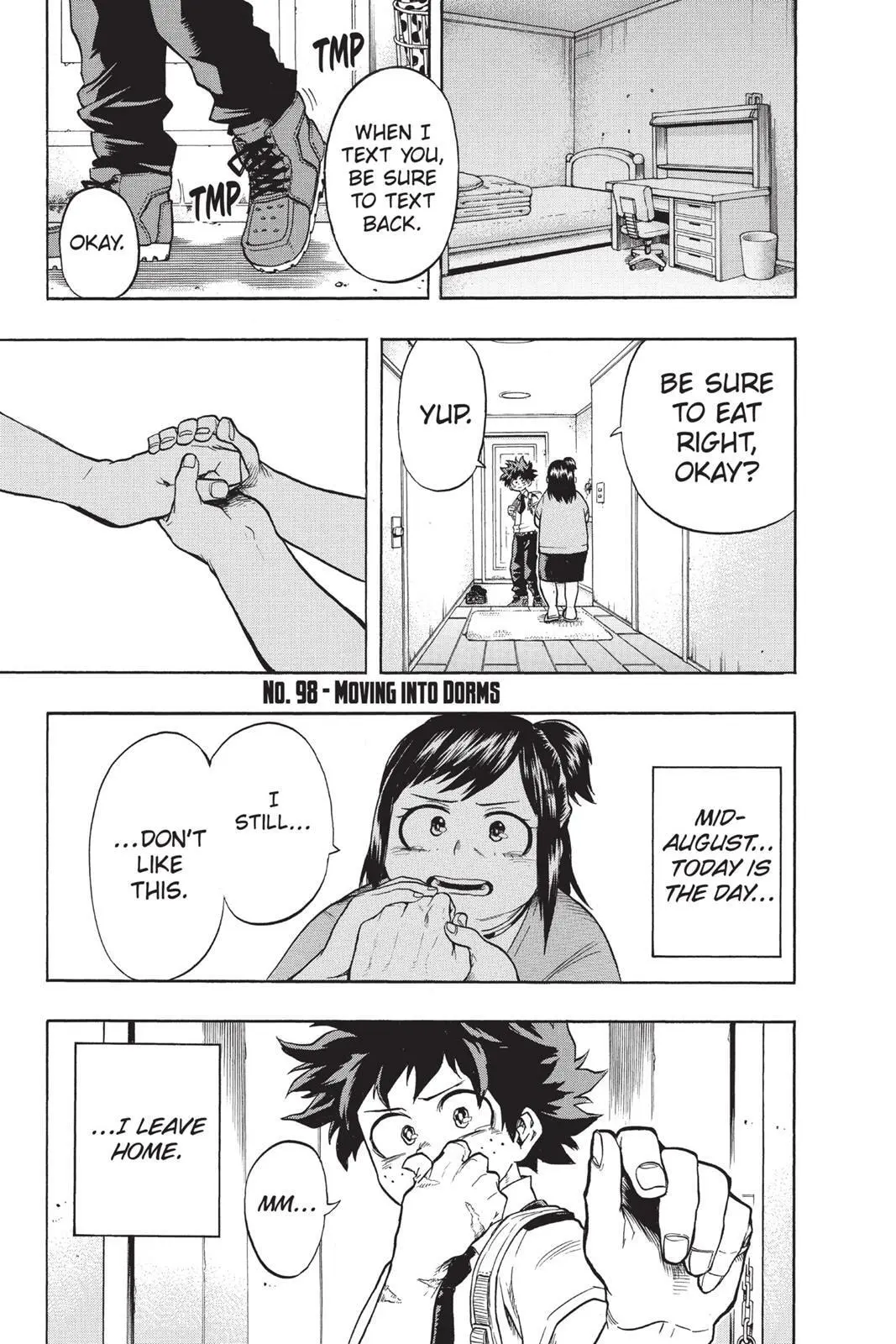 My Hero Academia, chapter 98, page 1