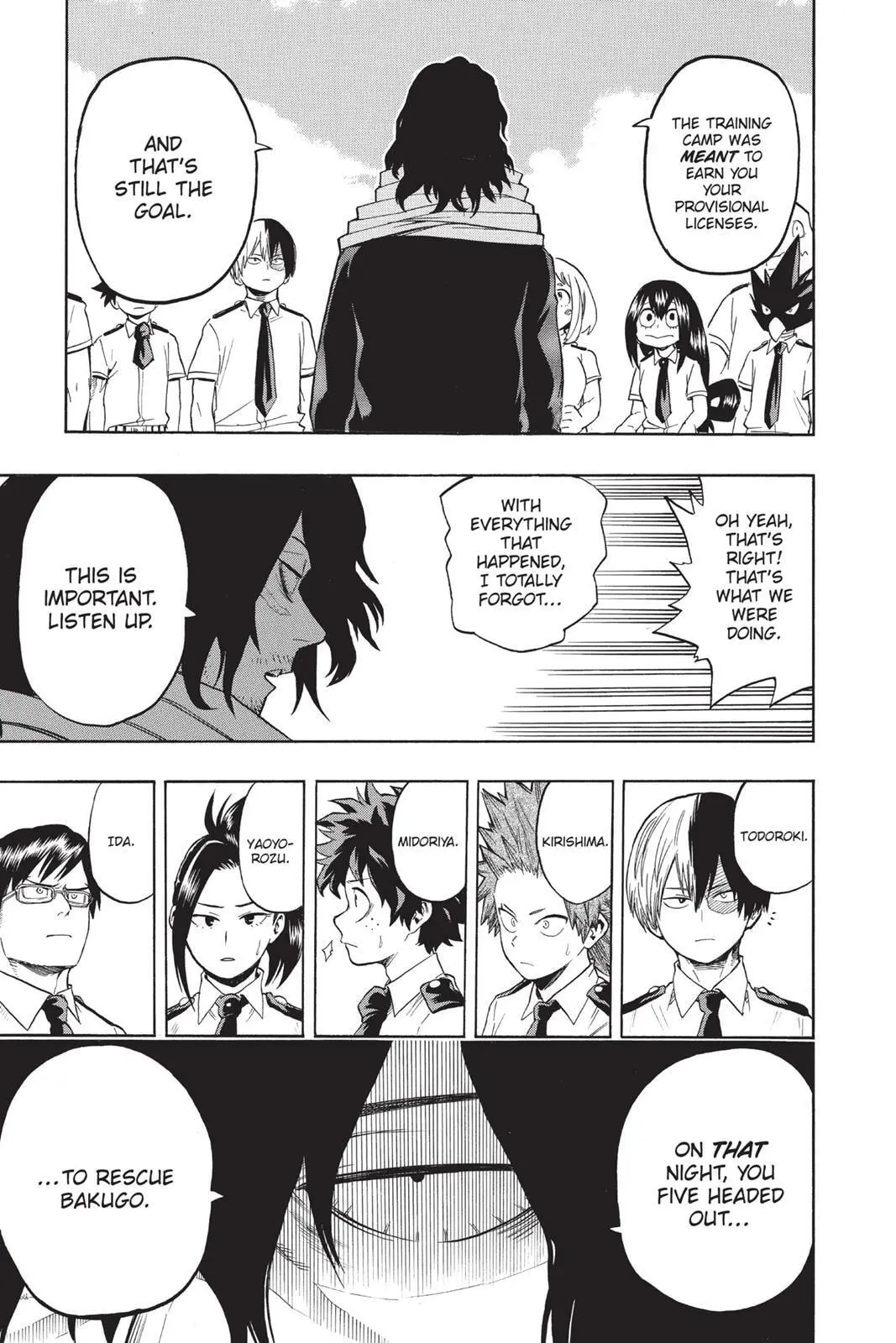 My Hero Academia, chapter 98, page 5