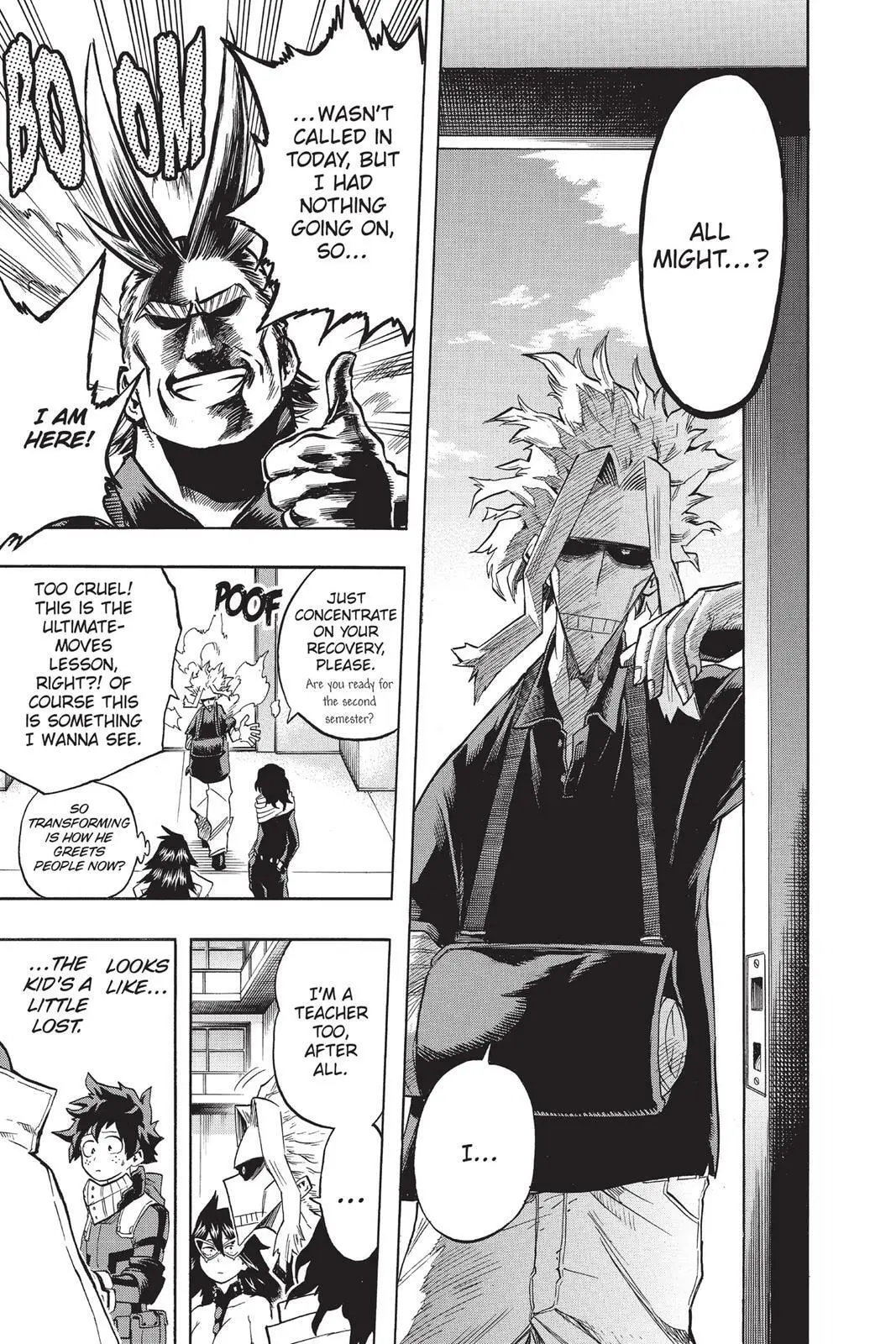 My Hero Academia, chapter 100, page 18