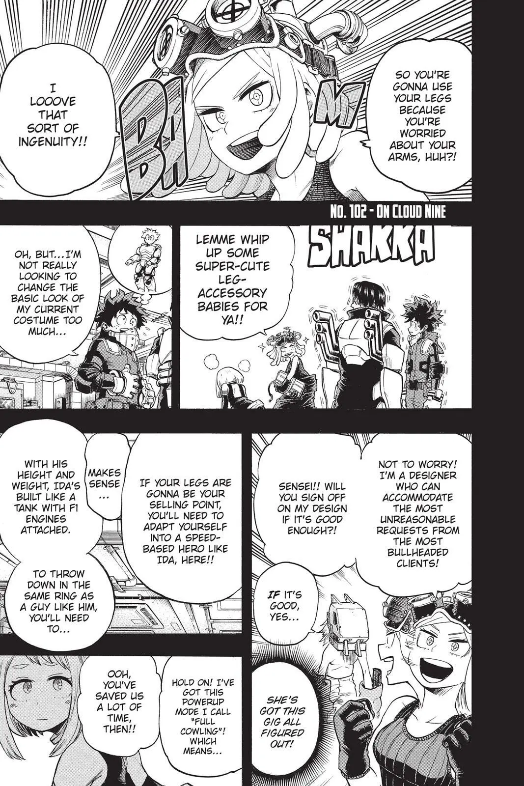 My Hero Academia, chapter 102, page 1