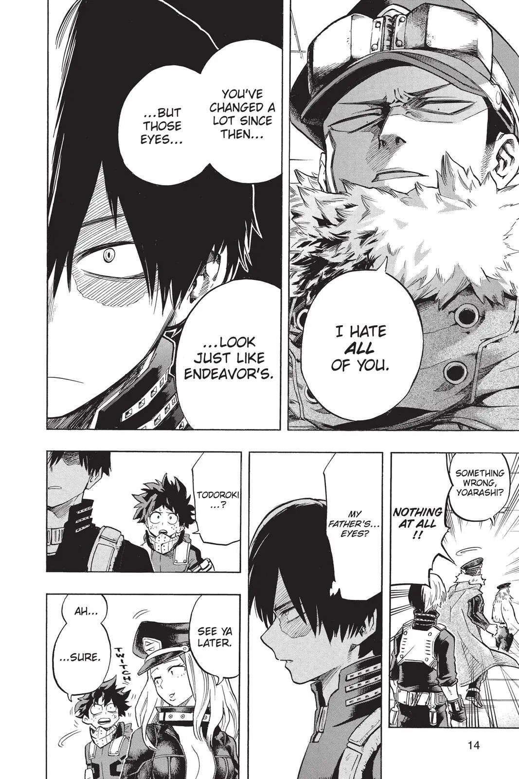 My Hero Academia, chapter 109, page 14