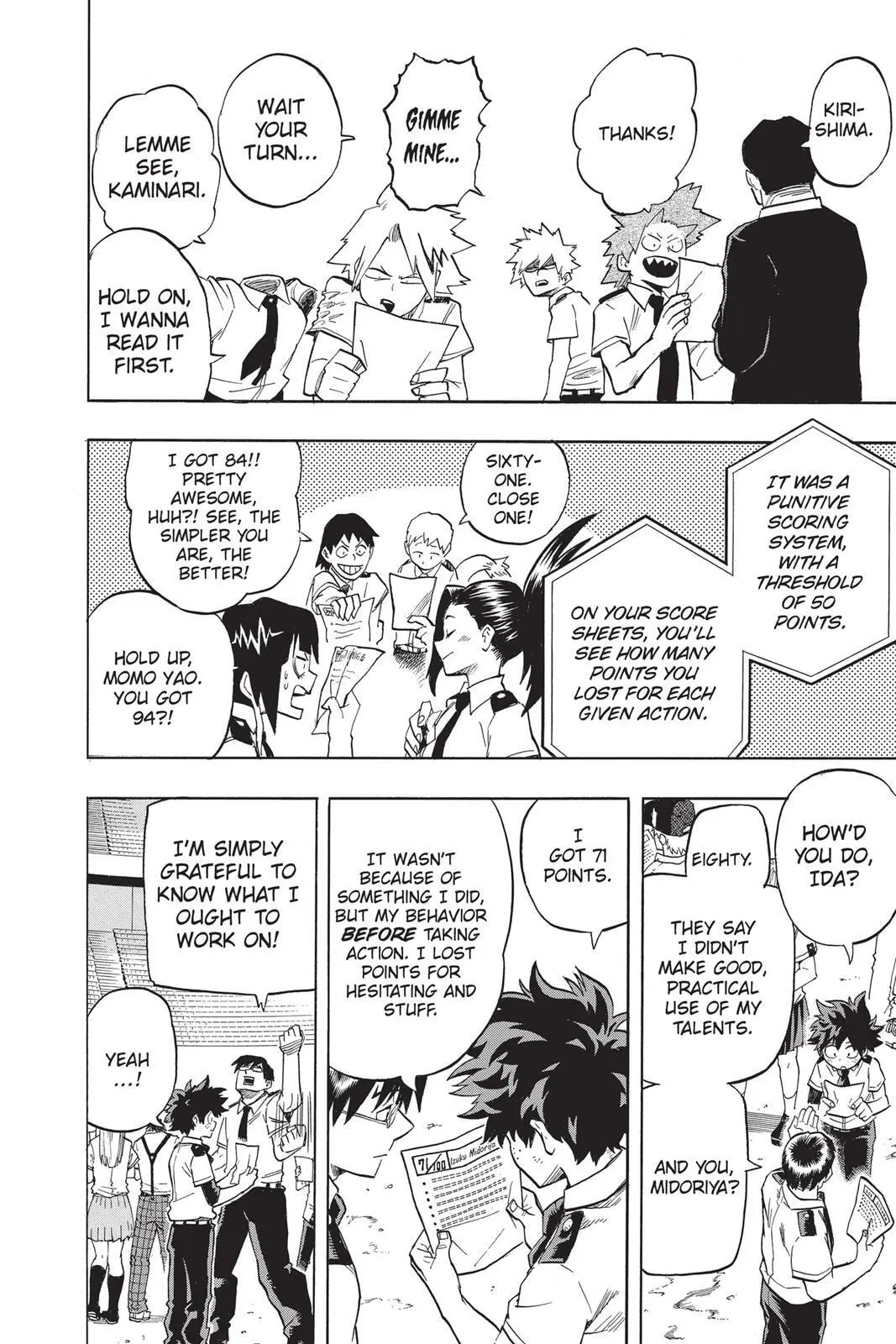 My Hero Academia, chapter 114, page 8