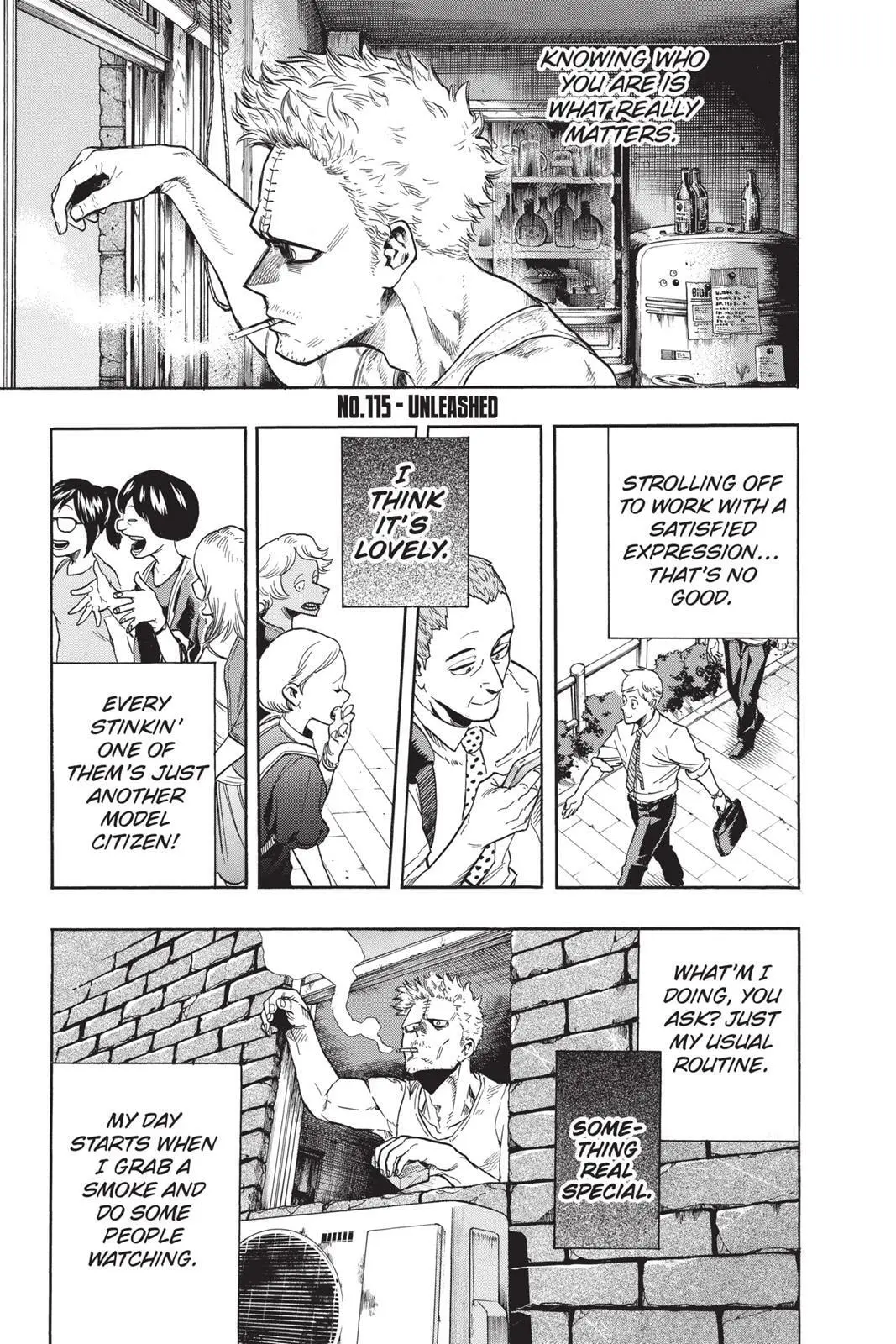 My Hero Academia, chapter 115, page 1