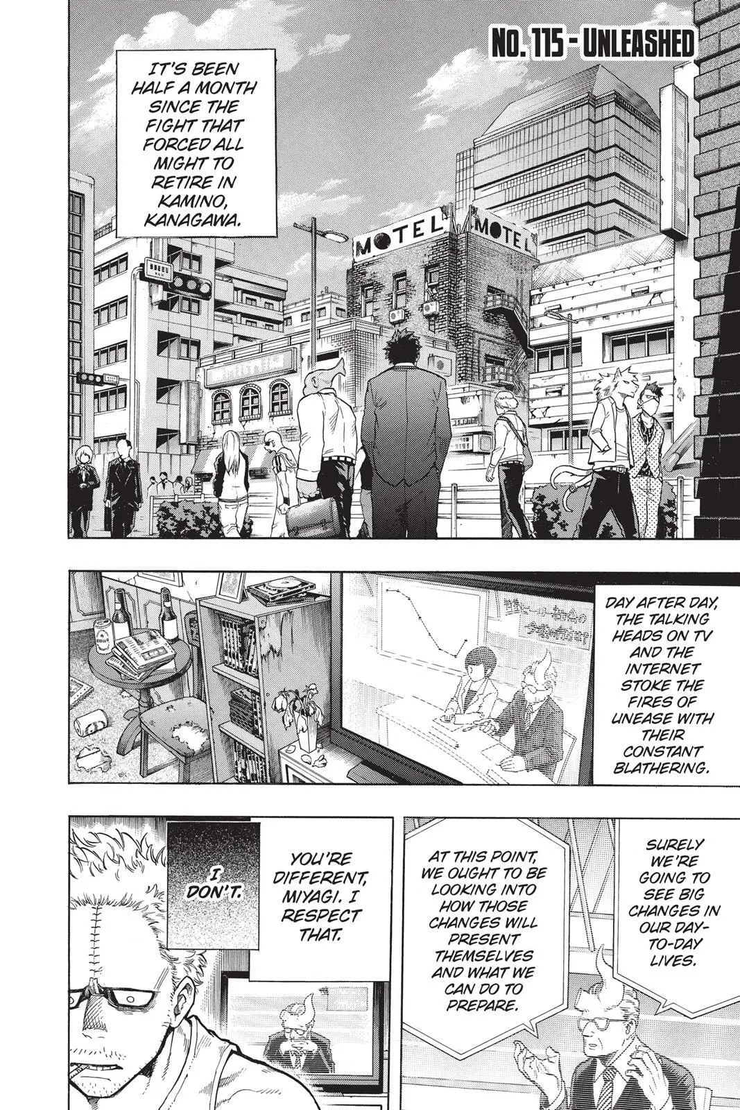 My Hero Academia, chapter 115, page 2
