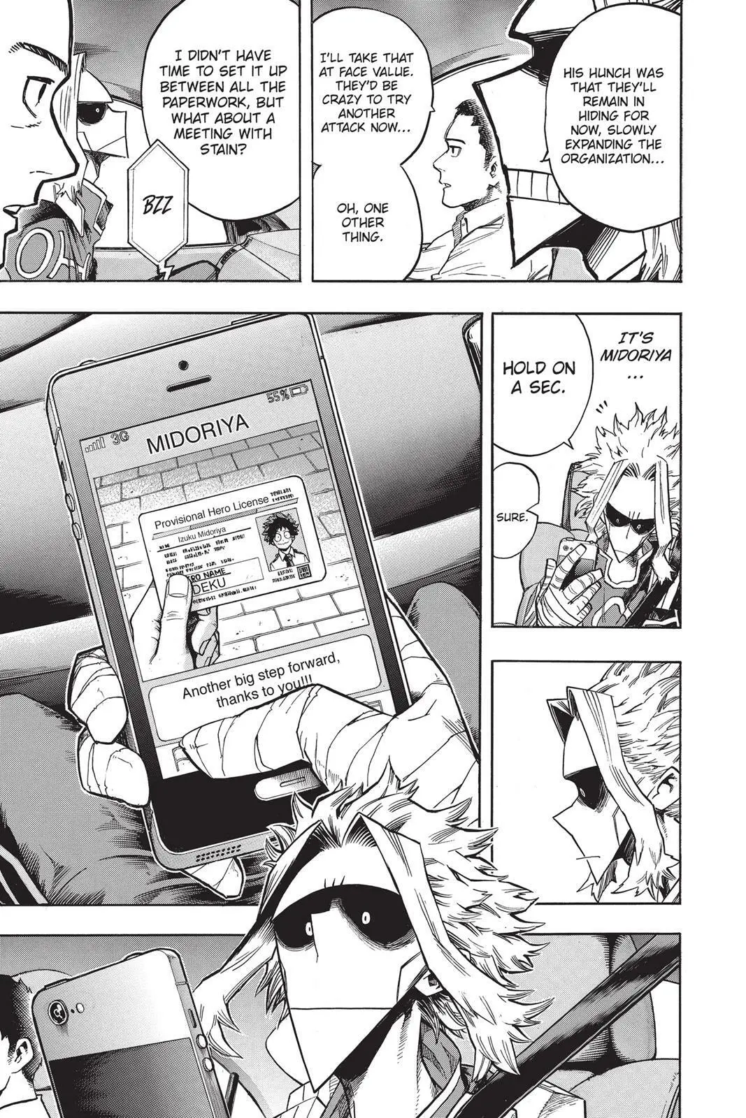 My Hero Academia, chapter 116, page 15