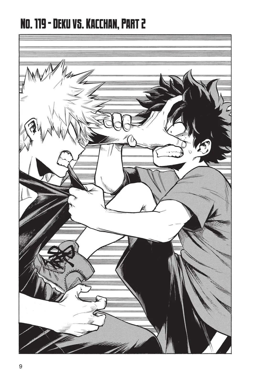 My Hero Academia, chapter 119, page 9
