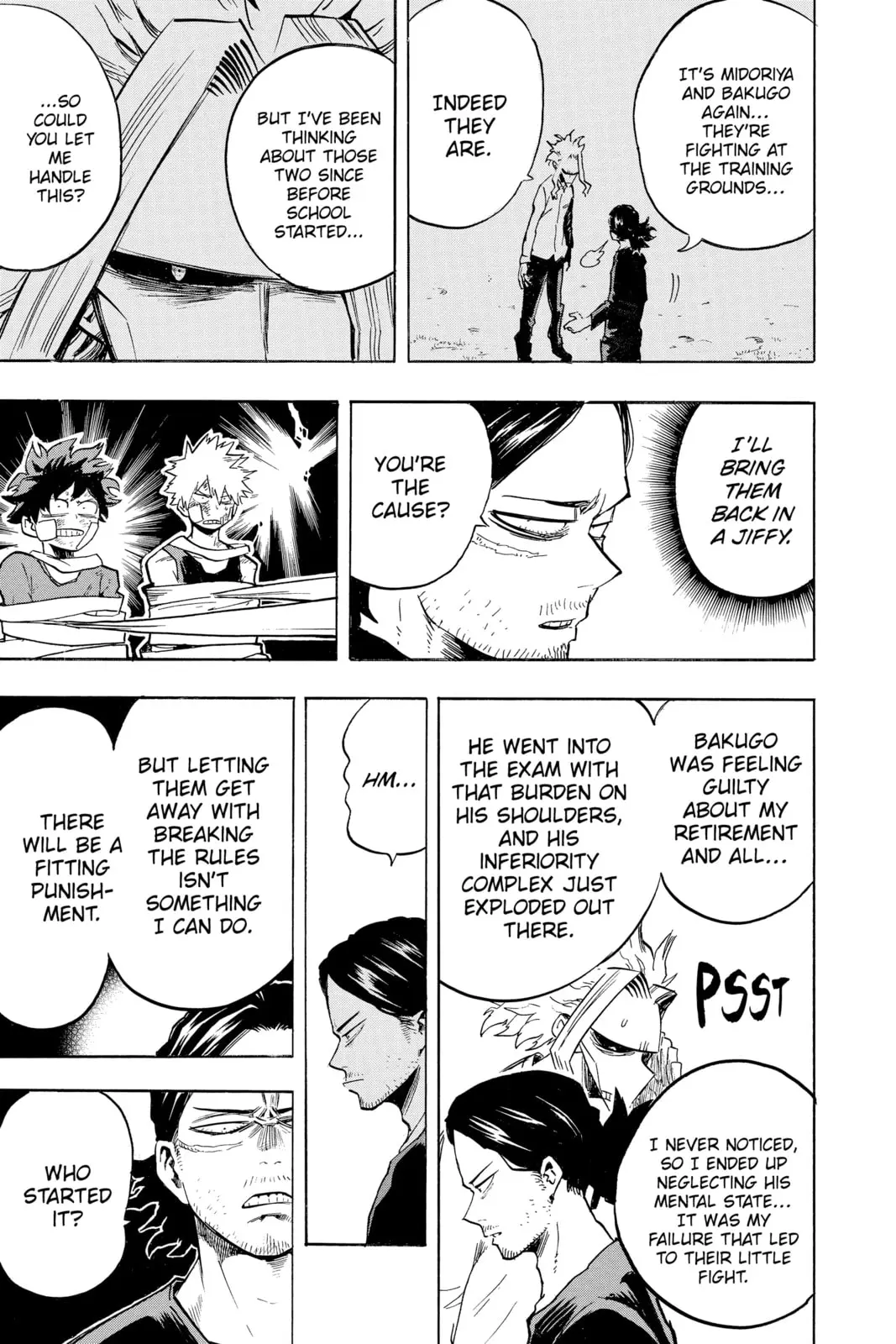My Hero Academia, chapter 121, page 5