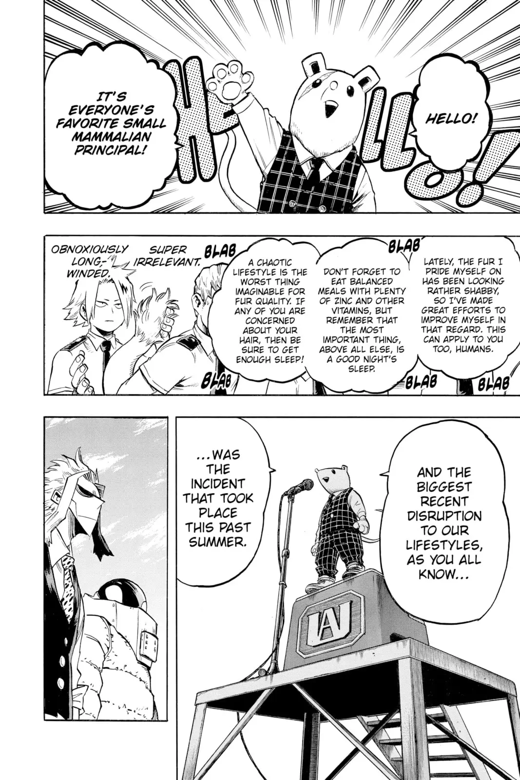 My Hero Academia, chapter 121, page 14