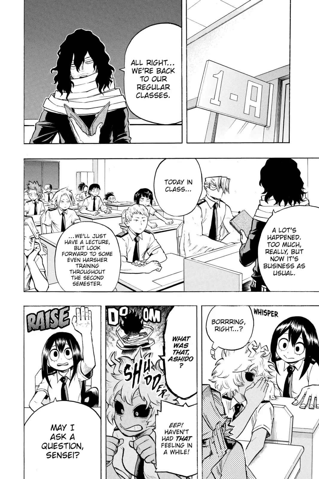 My Hero Academia, chapter 122, page 4