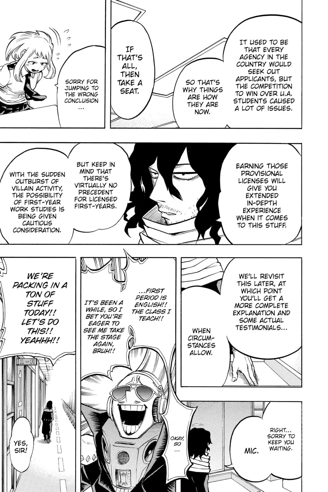 My Hero Academia, chapter 122, page 7