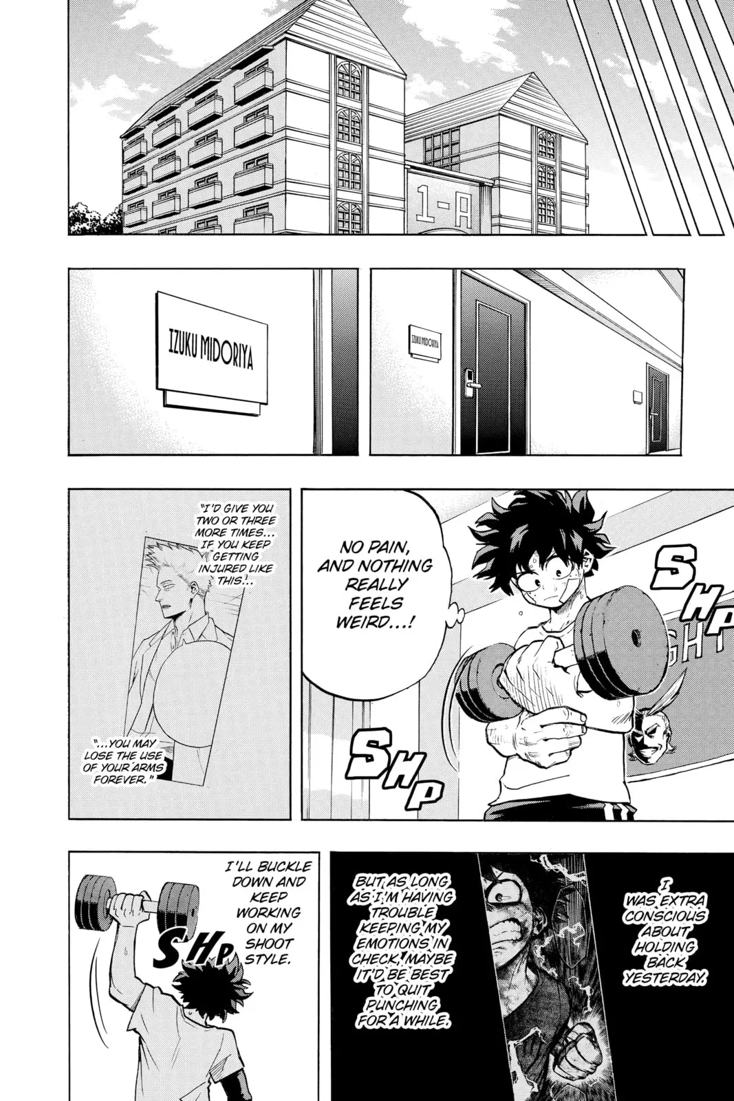 My Hero Academia, chapter 122, page 8